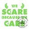 Monsters Inc We Scare Because We Care Decal Sticker product 3